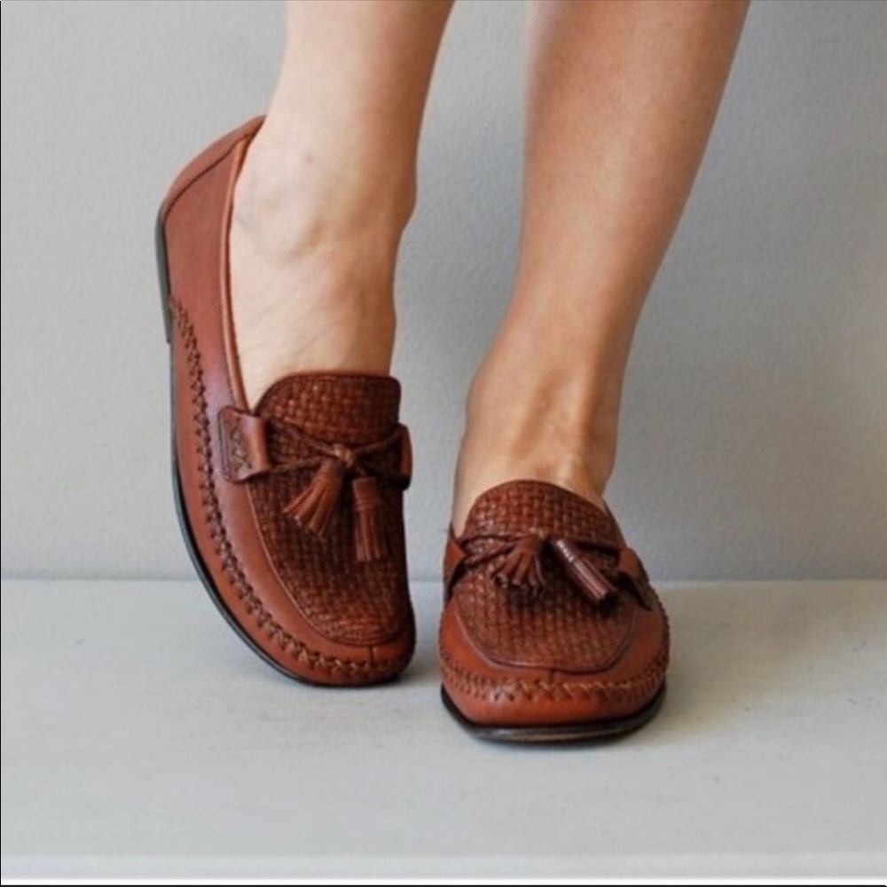 Cole Haan Country Mahogany Leather Loafer 7.5